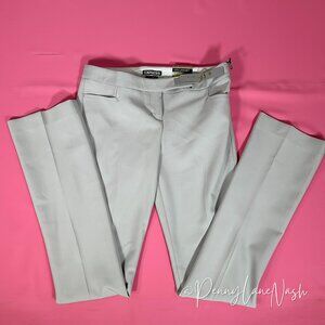 NWT Express Columnist Barely Boot Low Rise Pant Size 0R Gray